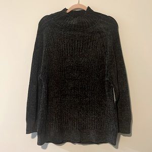 Black Chenille Sweater